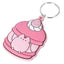 Pusheen Strawberry PVC Keyring