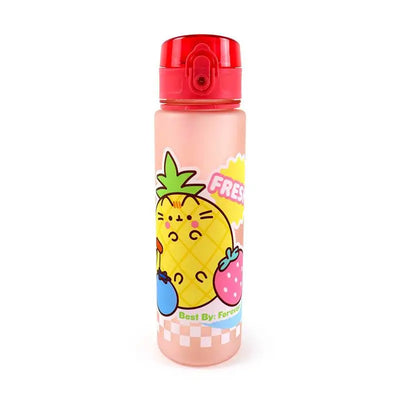 Pusheen the Cat Fruits Pop Top 600ml Shatterproof Bottle - Cat Gifts & Collectables