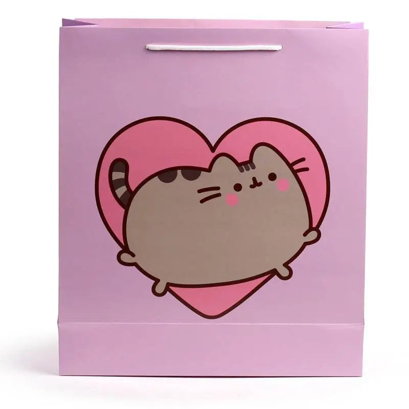 Pusheen the Cat Heart Gift Bag Extra Large - Gift Bags