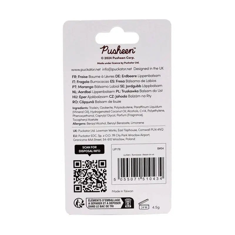 Pusheen the Cat Strawberry Stick Lip Balm - Lip Balm & Lip Gloss