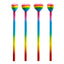 Rainbow Heart Pencil & Eraser Topper - Rainbow Gifts