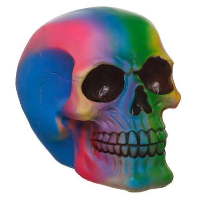 Rainbow Skull Decoration - Gothic Fantasy Skulls & Skeletons