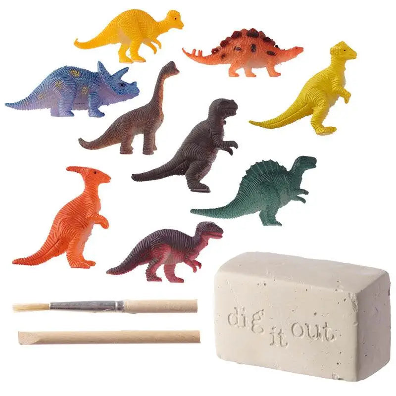 Rawr Mini Dinosaur Dig-A-Saurs Dig it Out Kit - Novelty Toys