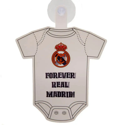 Real Madrid CF Baby On Board Sign