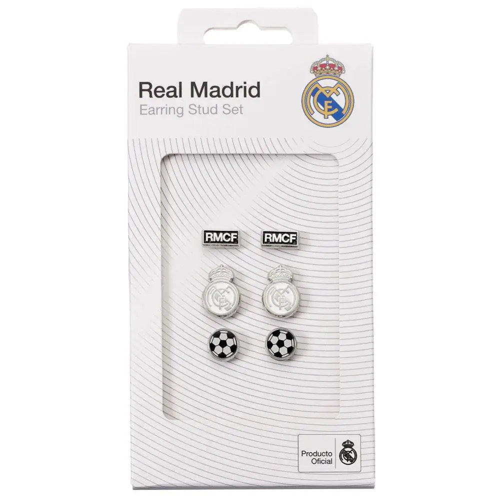Real Madrid CF Stud Earring Set