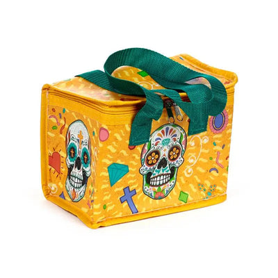 RPET Cool Bag Lunch Bag Day of the Dead - Day of the Dead Skulls