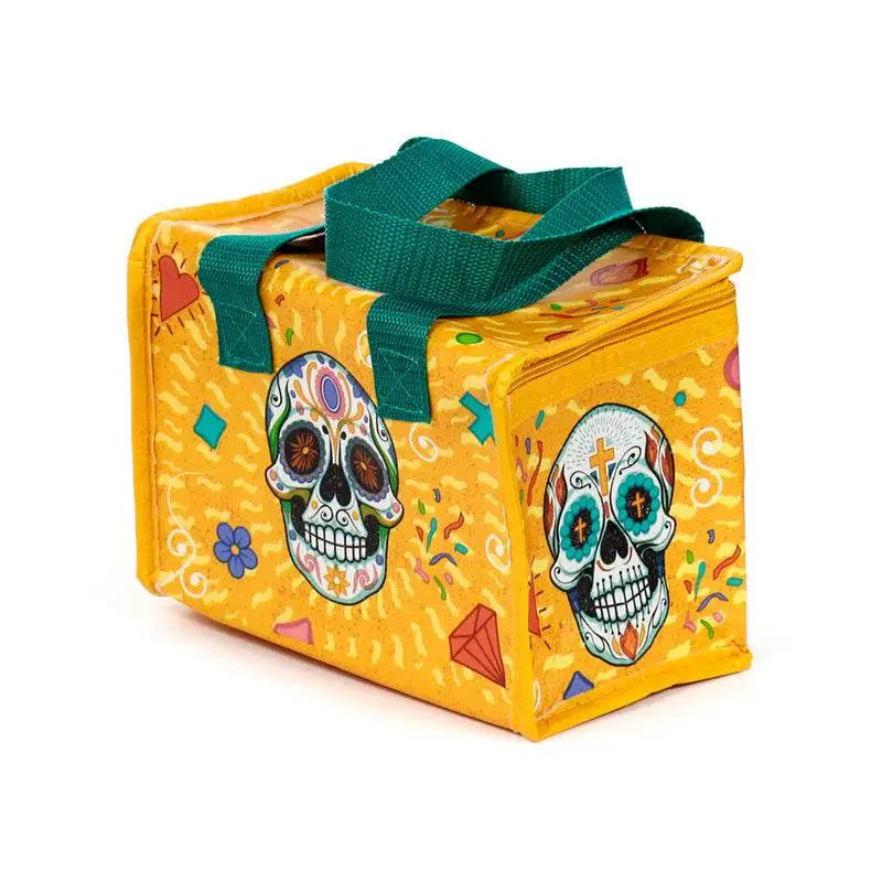 RPET Cool Bag Lunch Bag Day of the Dead - Day of the Dead Skulls