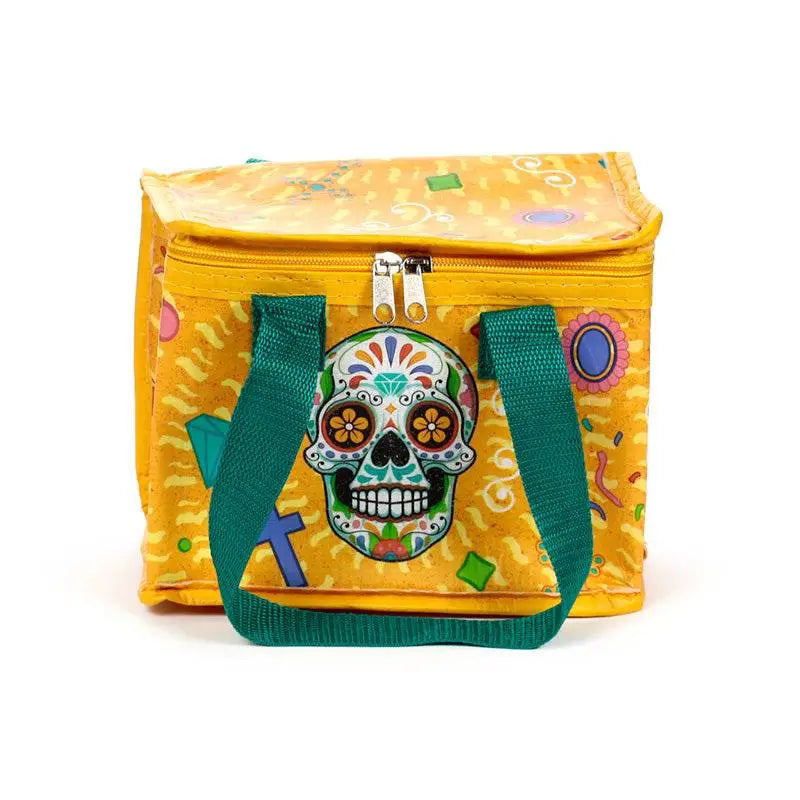 RPET Cool Bag Lunch Bag Day of the Dead - Day of the Dead Skulls
