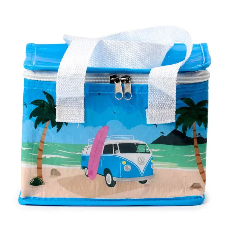 RPET Cool Bag Lunch Bag Volkswagen VW T1 Camper Bus Waves Are Calling - Volkswagen VW Camper Bus Gifts