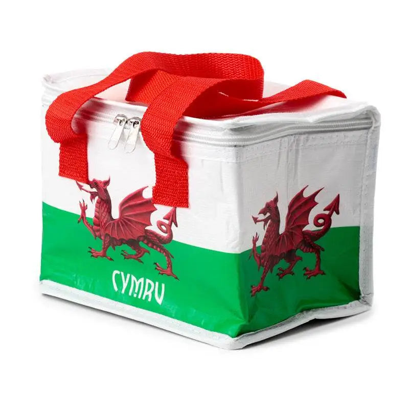 RPET Cool Bag Lunch Bag Welsh Dragon Wales (Cymru) Souvenir - Cooler Bags & Lunch Bags