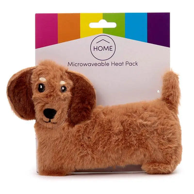 Sausage Dog Microwavable Plush Lavender Heat Pack - Heat Packs Wheat Packs & Slippers