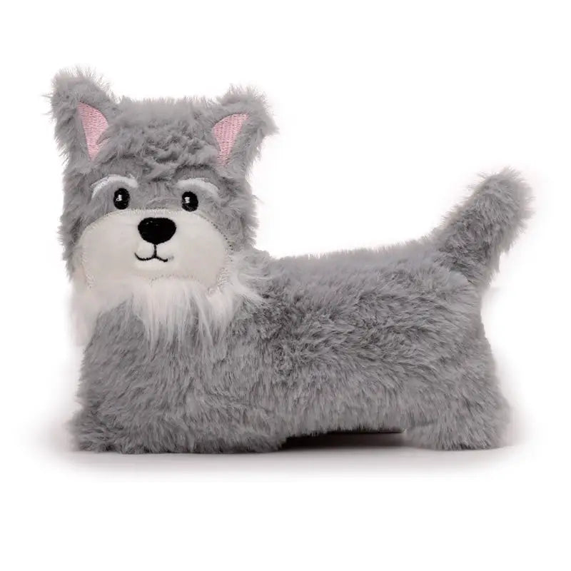 Schnauzer Dog Microwavable Plush Lavender Heat Pack