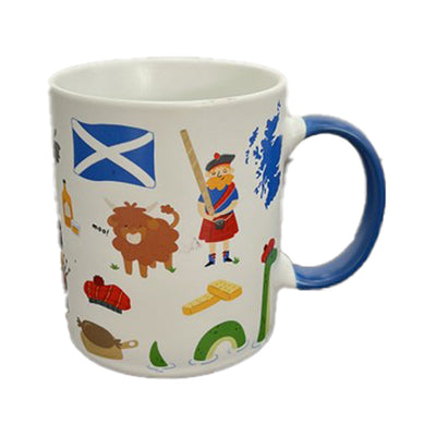 Scotland Souvenir Porcelain Mug - Gift Arch