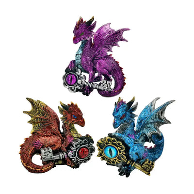 Set of 3 Dark Legends Key of Power Dragon - Dragon Gifts