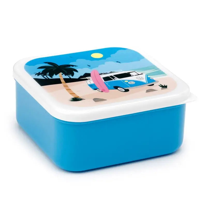 Set of 3 Lunch Box M/L/XL Volkswagen VW T1 Camper Bus Waves are Calling - Lunch Boxes & Snack Pots