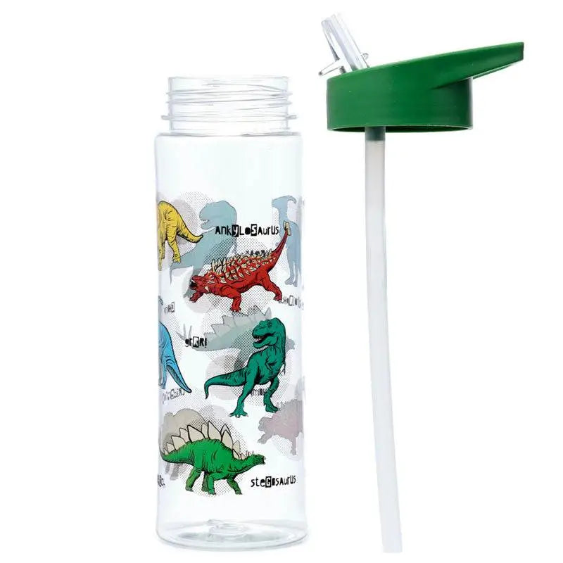 Shatterproof Plastic 550ml Water Bottle Dinosauria - Dinosaur Gifts