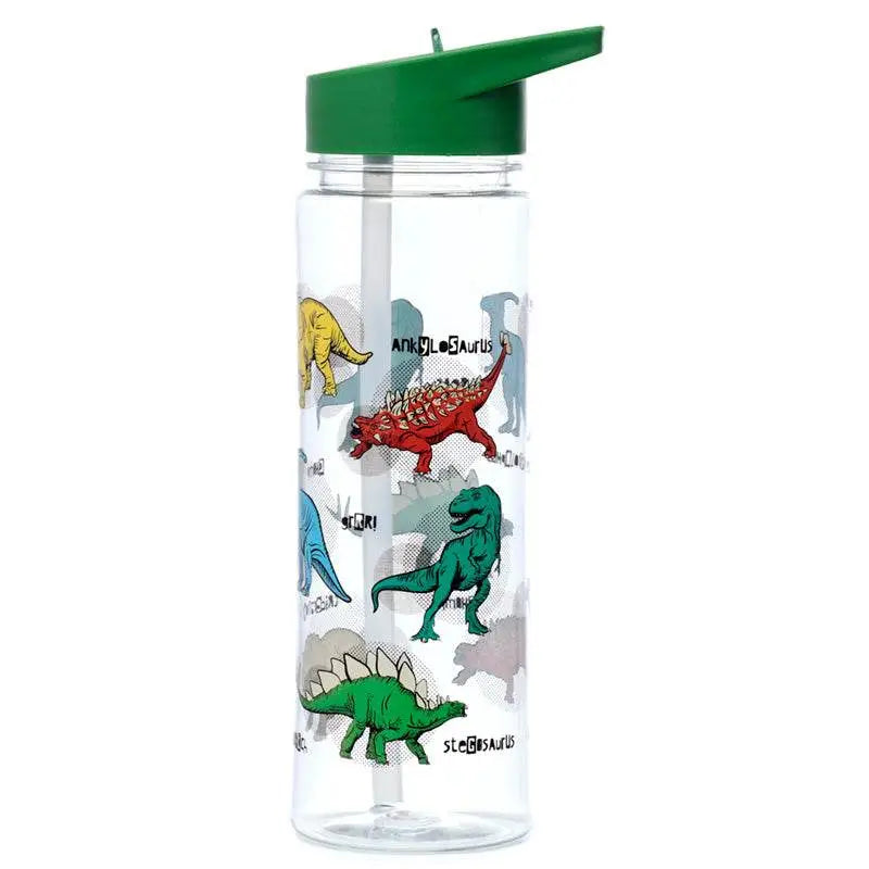 Shatterproof Plastic 550ml Water Bottle Dinosauria - Dinosaur Gifts