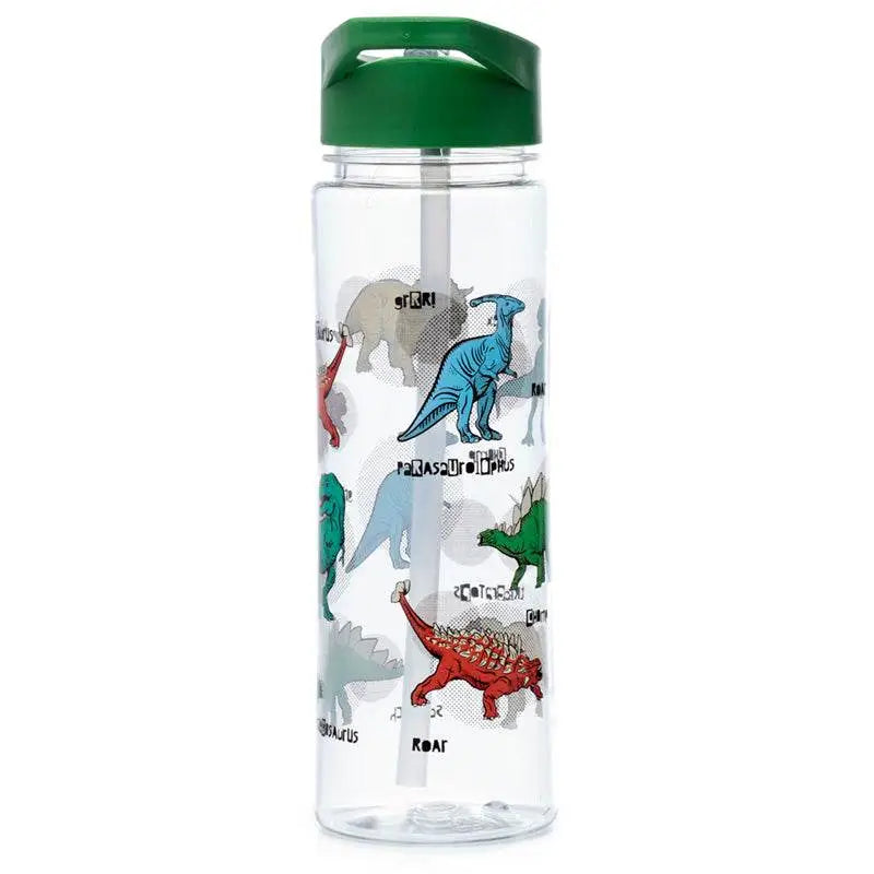 Shatterproof Plastic 550ml Water Bottle Dinosauria - Dinosaur Gifts