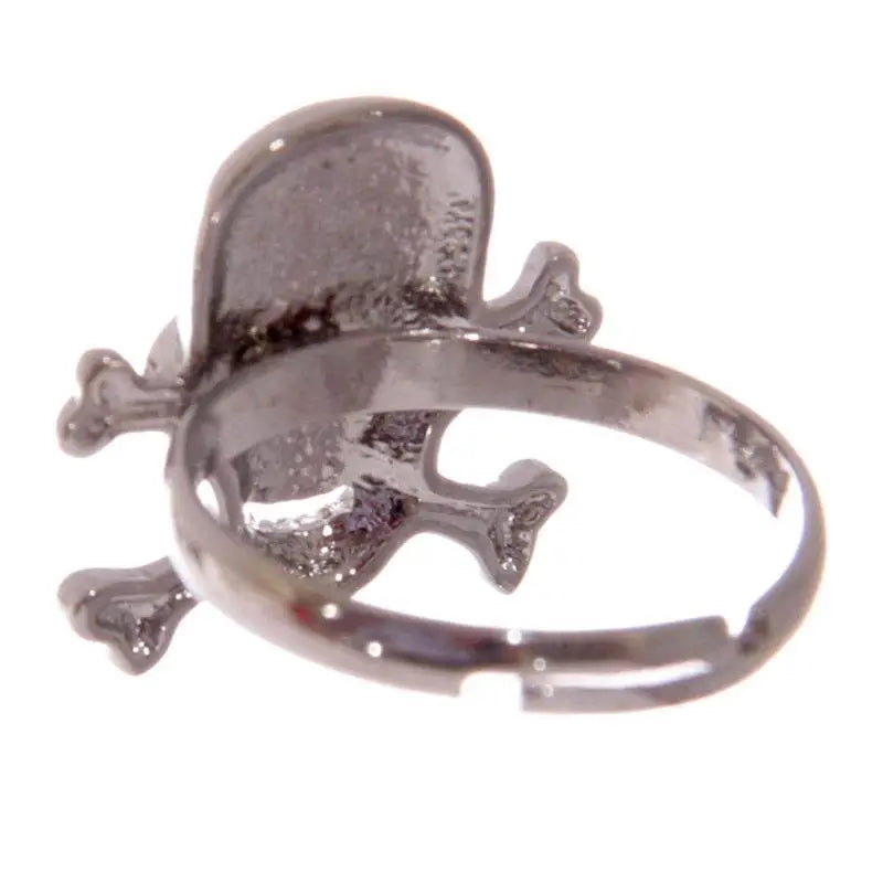 Skull & Cross Bone Mood Ring - Pirate Gifts & Toys