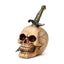 Skull Pierced With Sword - Gothic Fantasy Skulls & Skeletons