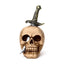 Skull Pierced With Sword - Gothic Fantasy Skulls & Skeletons