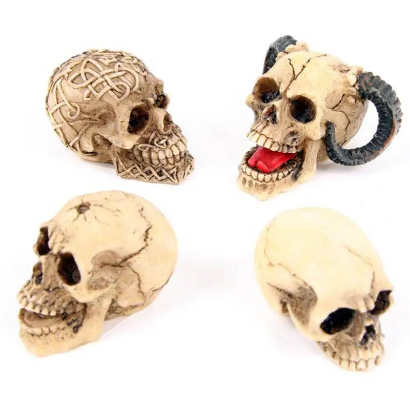 Skull World Figures - Gothic Fantasy Skulls & Skeletons