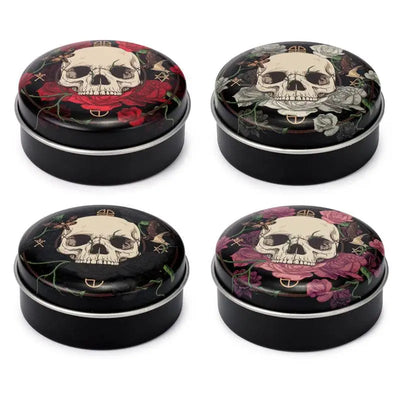 Skulls and Roses Lip Balm in a Tin - Lip Balm & Lip Gloss