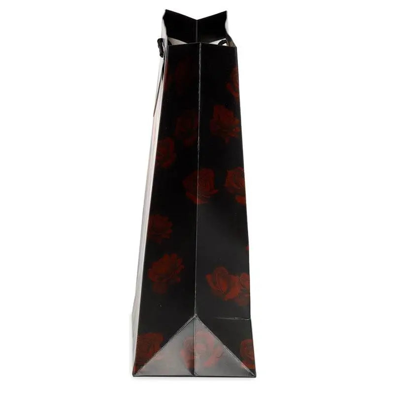 Skulls and Roses Red Roses Gift Bag Large - Gothic Fantasy Skulls & Skeletons