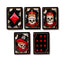 Skulls and Roses Standard Playing Card Deck - Gothic Fantasy Skulls & Skeletons