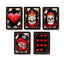 Skulls and Roses Standard Playing Card Deck - Gothic Fantasy Skulls & Skeletons