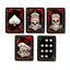 Skulls and Roses Standard Playing Card Deck - Gothic Fantasy Skulls & Skeletons