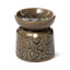 Small Ceramic Eden Oil Burner with Heart Pattern - Oil Burners & Wax Melt Burners