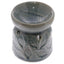 Small Ceramic Eden Oil Burner with Leaves Pattern