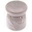 Small Ceramic Eden Oil Burner with Leaves Pattern
