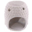 Small Crackle Glaze Ceramic Buddha Head Oil Burner - Oil Burners & Wax Melt Burners