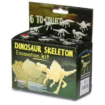 Small Dinosaur Skeleton Dig It Out Kit - Novelty Toys