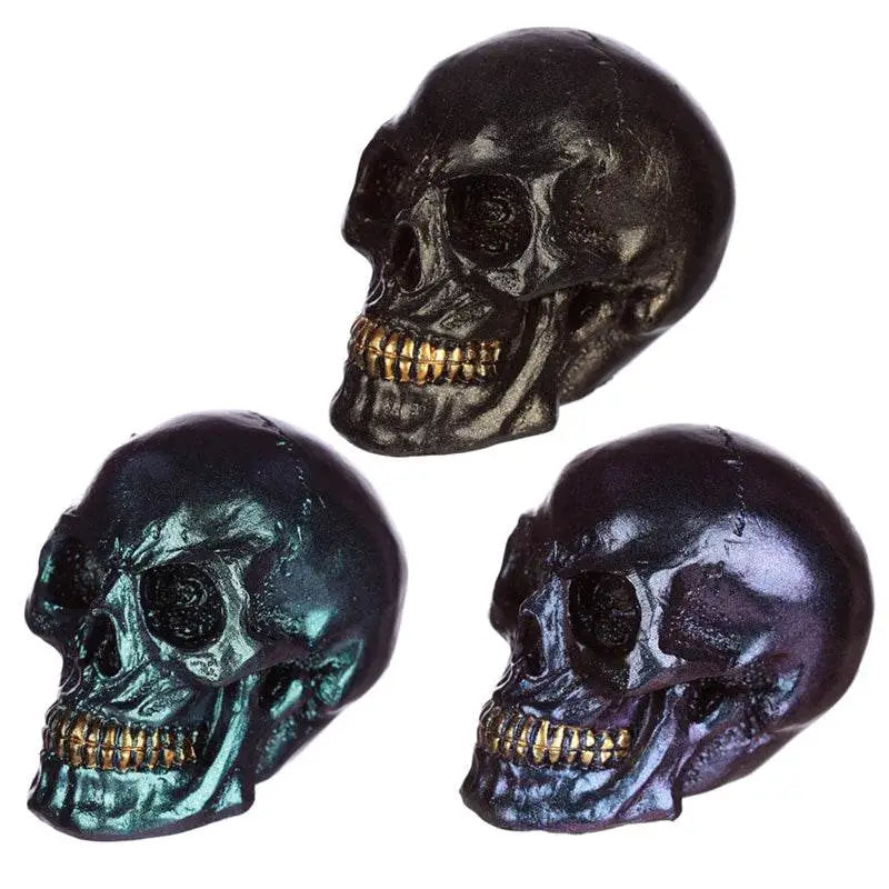 Small Iridescent Skull - Gothic Fantasy Skulls & Skeletons