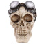 Steampunk Style Skull Decoration with Goggles - Gothic Fantasy Skulls & Skeletons
