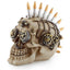 Steampunk Style Skull with Bullet Mohican - Gothic Fantasy Skulls & Skeletons