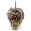 Steampunk Style Skull with Bullet Mohican - Gothic Fantasy Skulls & Skeletons