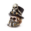 Steampunk Style Skull with Gas Mask & Top Hat - Gothic Fantasy Skulls & Skeletons