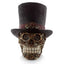 Steampunk Style Skull with Top Hat - Gothic Fantasy Skulls & Skeletons