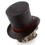 Steampunk Style Skull with Top Hat - Gothic Fantasy Skulls & Skeletons