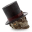 Steampunk Style Skull with Top Hat - Gothic Fantasy Skulls & Skeletons