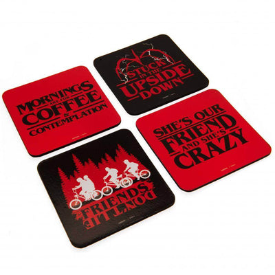 Stranger Things Coaster Set - Gift Arch