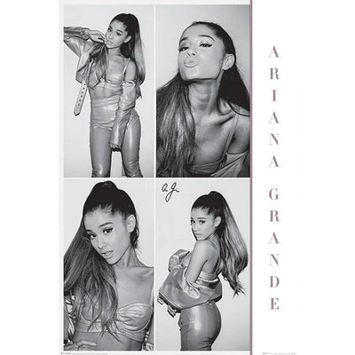 Ariana Grande Black & White Poster 177 - Gift Arch