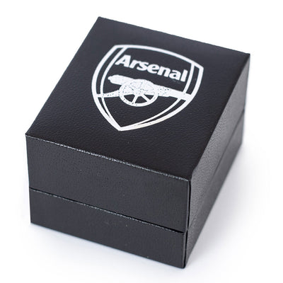 Arsenal FC 18ct Gold Plated on Silver AFC Ring - R - Gift Arch