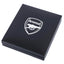 Arsenal FC 18ct Gold Plated on Silver Crest Pendant & Chain - Gift Arch