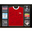 Arsenal FC 1971 Double Winners Signed Shirt (Framed) - Gift Arch