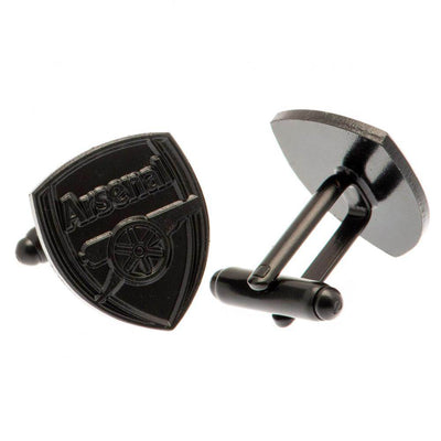 Arsenal FC Black IP Cufflinks - Gift Arch